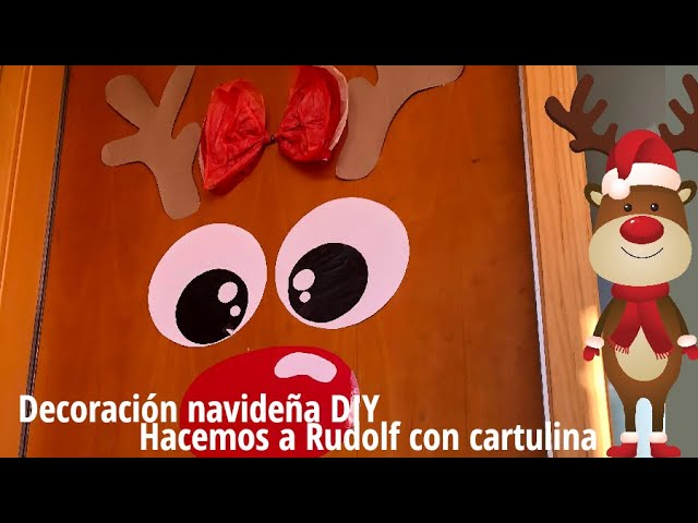 Decora tu puerta con estilo navideño: Ideas creativas con renos