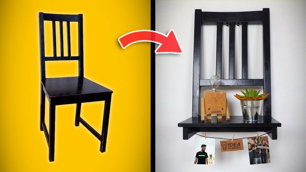 10 ideas creativas para reciclar y renovar tus sillas de madera antiguas