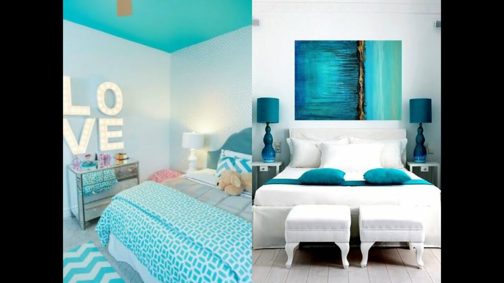 Transforma tu dormitorio con estilo y elegancia: Inspiración para decorar en azul turquesa