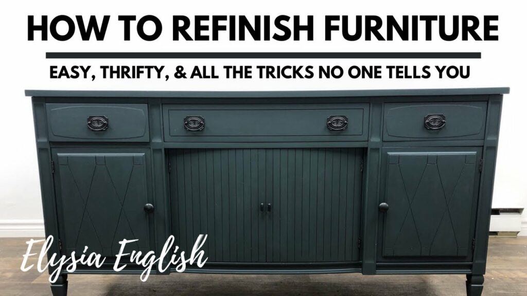 Renueva tus muebles con nuestros servicios de restauración especializados en Renovar Furniture Restoration